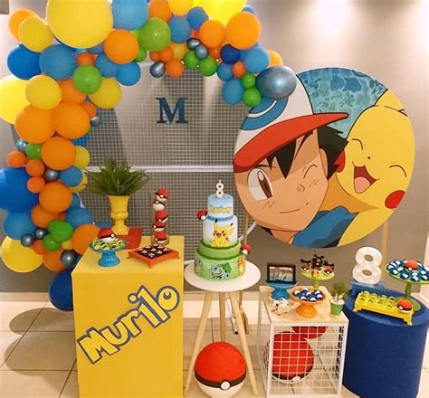 Festa Pokémon 70 inspirações criativas e alegres para decorar