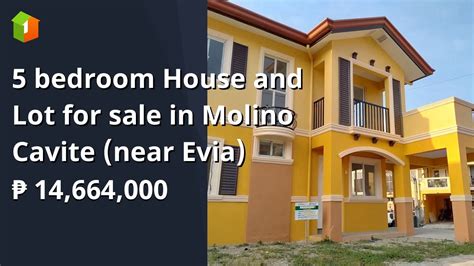5 Bedroom House And Lot For Sale In Molino Cavite Near Evia Youtube