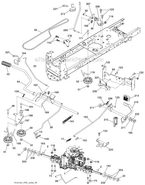 Husqvarna 48 Mower Deck Belt Diagram