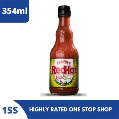 Frank S Red Hot Chili N Lime Hot Sauce 354ml Exp Apr 2 2023 Lazada Ph