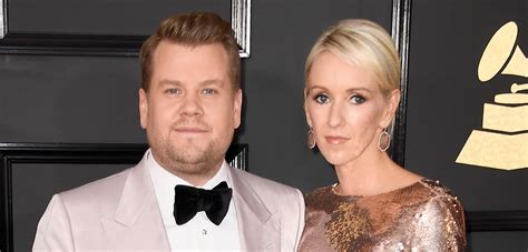 Host James Corden Brings Wife Julia Carey To Grammys 2017 2017