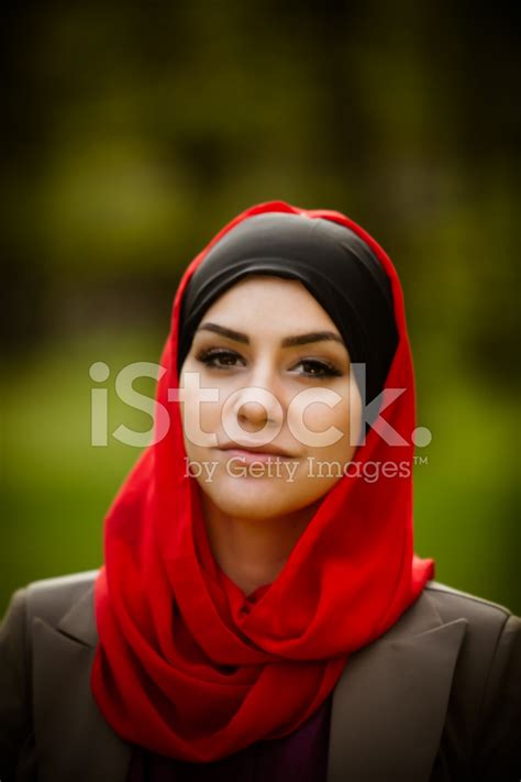 Beautiful Woman Wearing Hijab