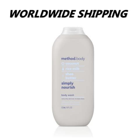 Method Body Simply Nourish Body Wash 18 Fl Oz Target Worldwide Shipping