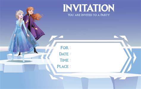 10 Best Frozen Birthday Invitations Editable Printable Pdf For Free At