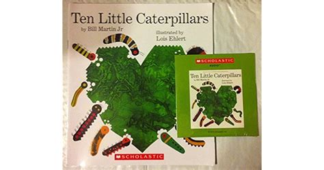 Ten Little Caterpillars Book And Audio Cd By Bill Martin Jr