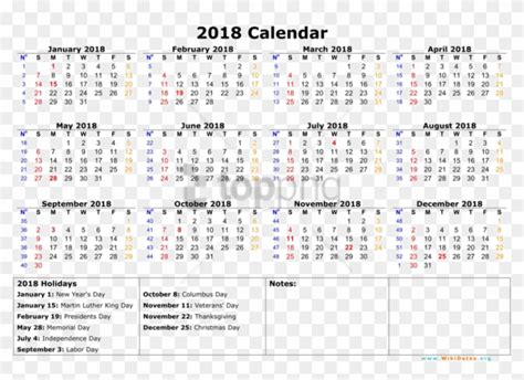 Free Png Calendar 2018 South Africa Png Image With Excel 2018