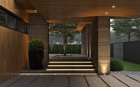 Modern Front Entrance Interior Design Ideas
