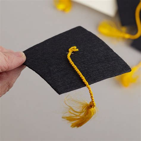 Miniature Assorted Felt Graduation Caps New Items Factory Direct Craft