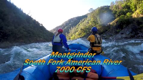South Fork American River Meatgrinder 7000 Cfs Youtube