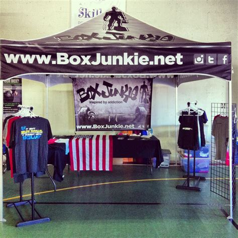 Box Junkie Apparel Vendor Booth At Games4u In Miami Hosted By