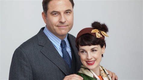 Jessica Raine David Walliams As The Detective Duo Tommy And Tuppence In
