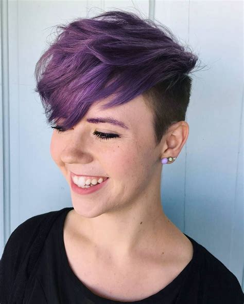 35 Alluring Short Purple Hair Ideas Too Stunning To