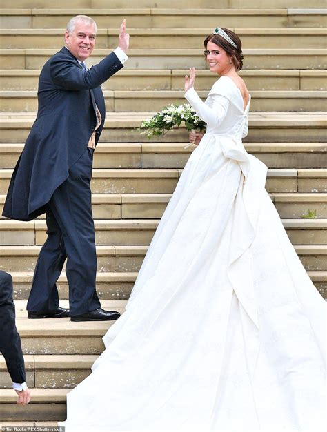Princess Eugenie Wedding Dress Back How Princess Eugenie Broke Royal