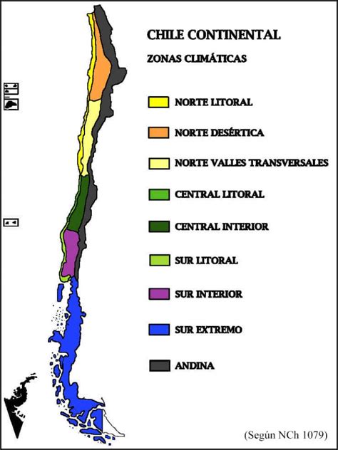 Guía Bioclimática 110 Zonas Climáticas Del Chile Continental