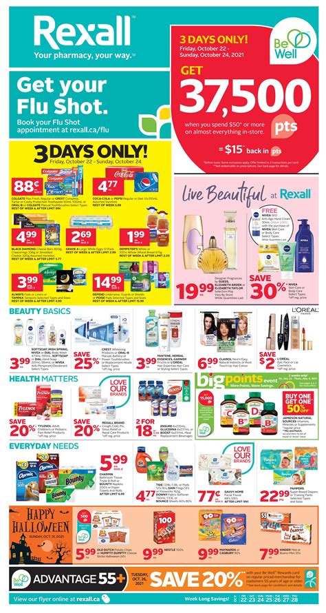 Rexall On Flyer October 22 To 28