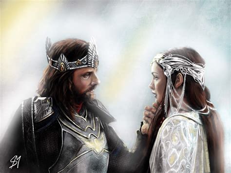 aragorn and arwen etsy