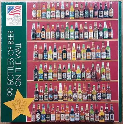 550 Great American Puzzle Factory 99 Bottles Of Beer On The Wall