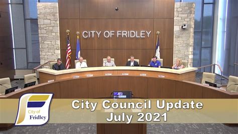 City Council Update July 2021fridley Mn Fmtv Free Download