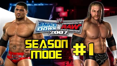 The product is full version, highly compressed. WWE Smackdown vs. Raw 2007 - Season Mode: EP1 - (Keepin ...