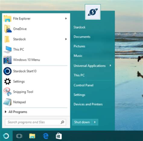 How To Get A Windows 10 Start Menu With Classic Win7 Looks