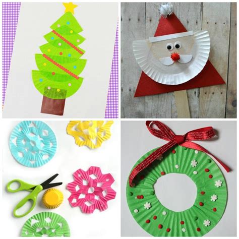 11 Easy Christmas Cupcake Liner Crafts For Kids