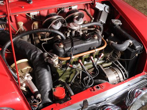 1964 Morris Mini Cooper S Rally Classic Cooper S Engine G Red Mini