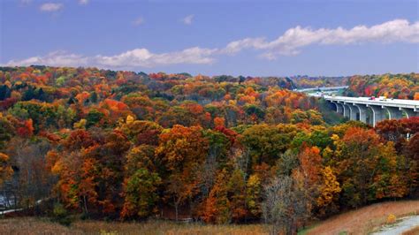 The Fall Beauty Of Ohio Stretches On Forever In This Shot Near The