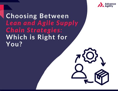 Choosing Between Lean And Agile Supply Chain Strategies Which Is Right