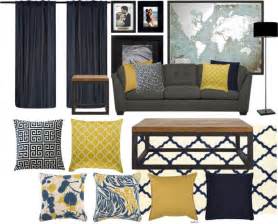 Living Room Color Scheme Navy And Yellow Grey And Yellow Living Room