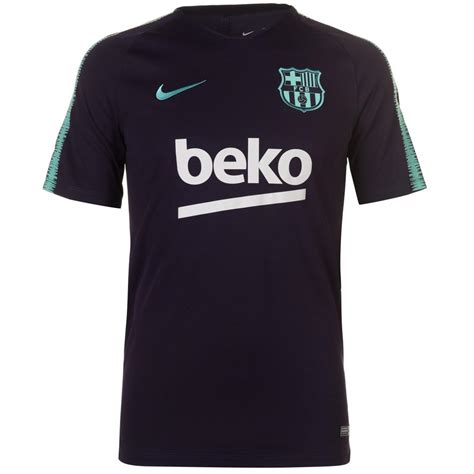Mens Nike Fc Barcelona Squad T Shirt Dark Purple T Shirts Nielsen Animal