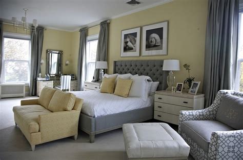 Cheerful Sophistication 25 Elegant Gray And Yellow Bedrooms