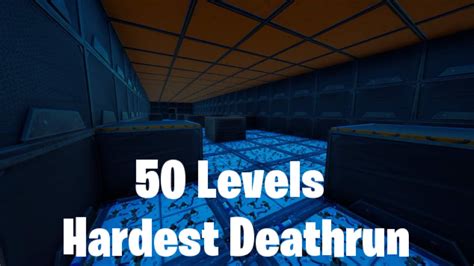 Hardest Deathrun 50 Levels 3322 8053 2591 By Deevix Fortnite Creative