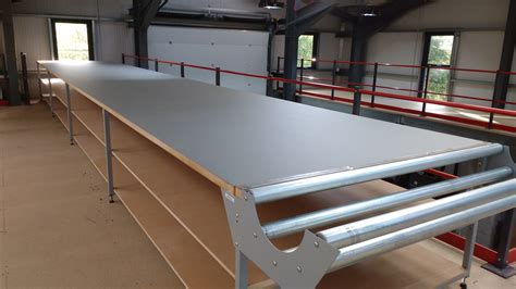 Cutting Tables For The Fabric Industry Packing Tables By Spaceguard