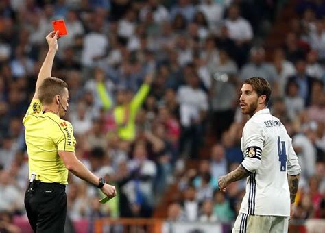 Sergio Ramos Top Brutal Fouls Leaded To Red Cards See Pics Video