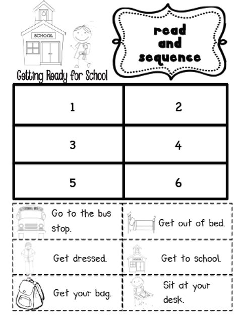 Our preschool printable worksheets are free preschool printables with lovely early childhood themes. Sarah's First Grade Snippets: Sequencing Practice in ...