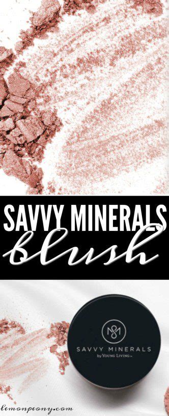 Savvy Minerals Blush By Young Living Lemon Peony