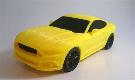 Free Stl File Mustang 2016 🐎・3d Print Design To Download・cults