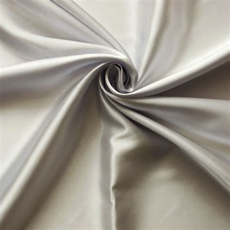 Wholesale Jubilant Bridal Satin Fabric Silver 250 Yard Case