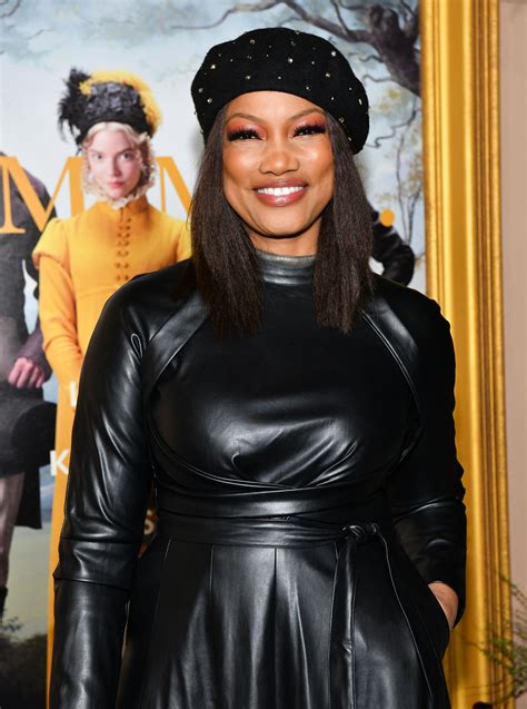Garcelle Beauvais Shows off Her Gorgeous New Hairstyle as She Poses in a Black & White Outfit
