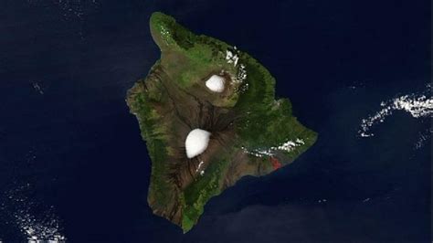Hawaii Snow A Foot Or More Expected On The Big Islands Volcanic Peaks