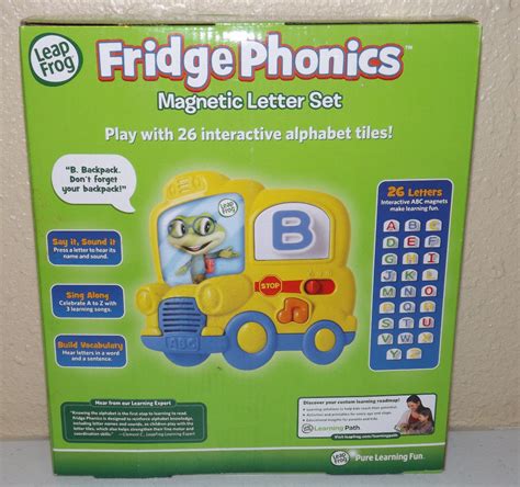 Leapfrog Fridge Phonics Magnetic Letter Set From Australia Manufacturer