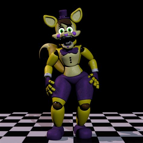 Just A Render Of Funhouse Foxina I Have To Post Here Because Why Not