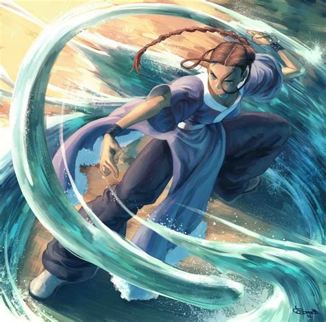 Anime Water Warrior
