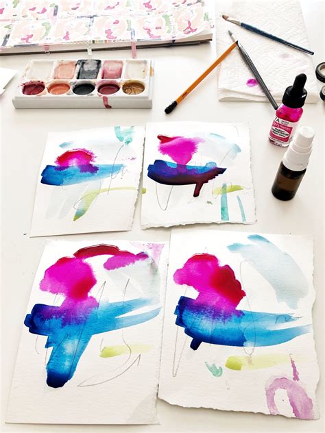 Fun And Easy Watercolor Project For Beginners Watercolor Projects Easy