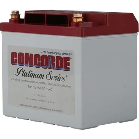 Concorde Rg24 15m Aircraft Battery Faa 8130 3 Included Ebay