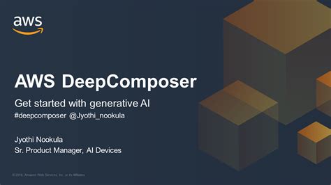 Aws Deepcomposer Get Started With Generative Ai Aws Online Tech Talks