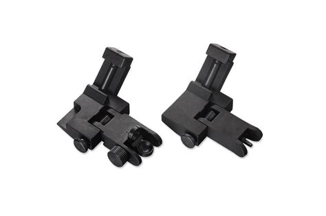 Ar15 Front And Rear Flip Up 45 Degree Offset Micro Rapid Transition