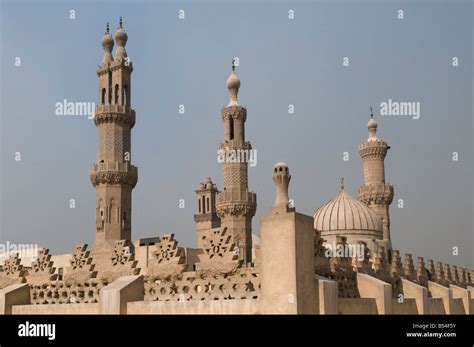 the mamluk era double finial minaret of qansah al ghuri and minarets of qaytbay and aqbaghawiyya