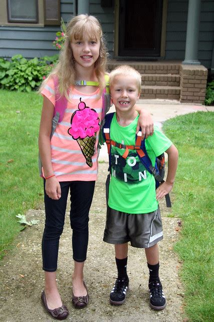 Kids First Day Of School 2014 15 Eric Asp