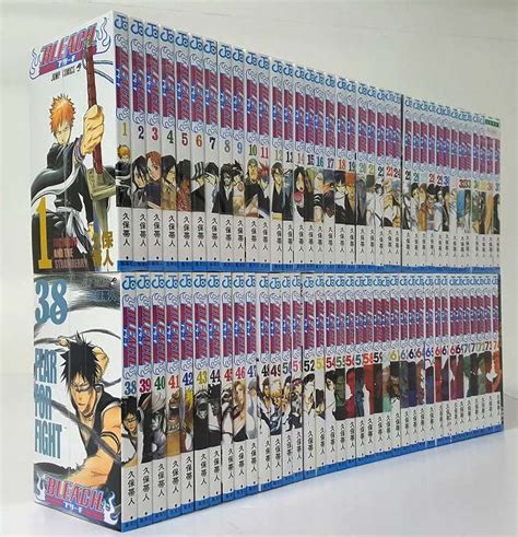 開放倉庫 Bleach ブリーチ 1 74巻 全74巻 全巻・完結 セットコミック おまけ1冊付き 久保帯人 集英社 古本 少年コミック